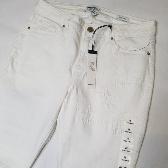 william rast white jeans